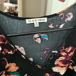 Black Swan Floral Midi Wrap Dress Photo 4