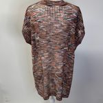 None Hollow Out Crochet Knit Pullover Sweater Swimsuit Coverup Casual Short Sleeve Photo 2