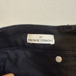 J Crew Women's‎ Black 9" Vintage Straight Skinny Stretch Denim Jeans. Size 26P # Photo 6