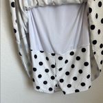 Black and White Asymmetrical Sweetheart One Piece Size XL Photo 4