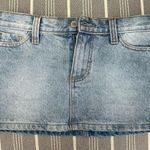 Brandy Melville Denim Mini Skirt Photo 0