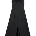 Kay Unger NWT Anais Jumpsuit w/Train Black 6 Photo 0
