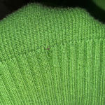 Aeropostale Green Button Front Cardigan Sweater Medium Cotton Blend Y2K Photo 3