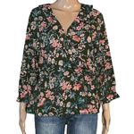 Lord and Taylor  Design Lab floral wrap blouse Photo 0