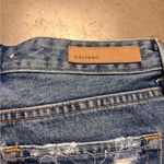 GRLFRND  Light Blue Denim distressed Jean Shorts Helena size: 26 Photo 6