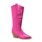 Corky Fuchsia Metallic Hey Girl by ’s Howdy Cowboy Boots in size 6  Photo 1