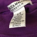 Rebecca Malone FINAL MARKDOWN  mock neck ribbed top small Photo 4