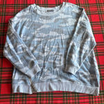 Democracy women’s  blue camo sweatshirt  Photo 0