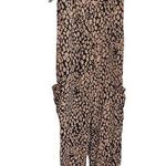 Urban Renewal Animal Print Jumper Romper Tan Black Size Small Photo 0