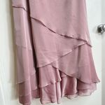 Jade by Jasmine Mother of the Bride Dress Sz 12 Pink Sparkly Sleeveless Beaded Photo 4