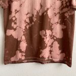 Pleasures Brown Tan Tie Dye Trip Destination Graphic Crewneck Short Sleeve Tee Photo 4