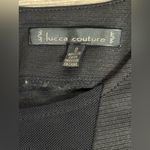 Lucca Couture  Classic Black Midi Dress Photo 8