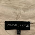 Kendall + Kylie quilted cropped bomber style hooded jacket XL Photo 2