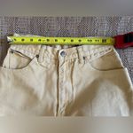 Stefano International Women's Vintage Rare 80's 90's Yellow Denim Jeans,Size 10 Photo 5