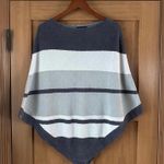 Barefoot Dreams  CozyChic Ultra Lite Ocean Breeze Poncho Gray Women’s ONE SIZE Photo 0