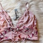 frankie's bikinis NWT  Lala Top in Sakura - Size Medium Photo 8