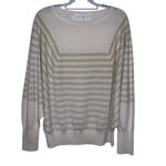 Trina Turk $280 Carraway Wool-Blend Glitter Strip Sweater Women's Size Large Photo 2