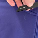 Athleta  Altitude Polartec Half Zip Sweatshirt Small in color Noble Blue Photo 2