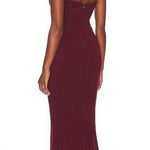 Katie May Yasmin Gown In Bordeaux Burgundy Photo 1