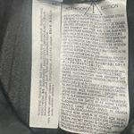 ZARA Pleated Mini Skirt Women's XS Black Vegan Leather Button Accent Photo 5