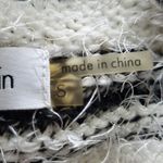 Calvin Klein Women's Striped Shag Open Cardigan size S Photo 5