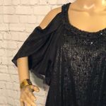 TCEC Rare Cold Shoulder Split Sleeve Spark… Photo 3
