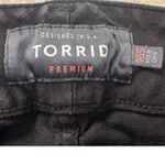 Torrid  Black Distressed Ripped Jeggings High Rise Plus Size 16 Short Photo 7