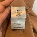 Bronx and Banco  One Shoulder Mesh Mini Dress Golden Tan Photo 2