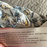 EN SAISON Top White Green Yellow Maeve Floral Cropped One Shoulder Small Photo 4