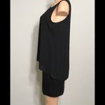 Karen Kane black sheath dress w/overlay. NWOT Photo 3