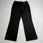 Akris Womens Dark Chocolate Brown Dress Pants Size 6 Tailored Flare Wool Work Photo 3