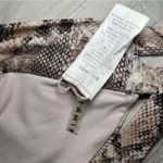 Vitamin A  Neutra neutral snake print bikini top women’s size small Photo 7