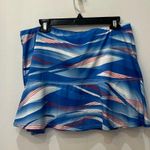 Tail Women's CHANDLER Skort size XL blue and white shorts tennis Photo 2