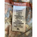 LuLaRoe Shirt Dress Black/Orange Floral High/low Midi Size XL Short Sleeve Photo 5