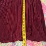 David Rose Vintage Burgundy 2 Piece Lace Suit with Skirt and Top Sz 16w Photo 12