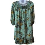 As You Wish AUW As U Wish Floral Print Size L Multicolored Dress Photo 6