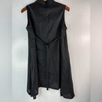 Norma Kamali  M Cotton Sleeveless Black Tunic Top Photo 1