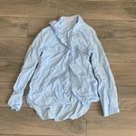 Babaton  blue button front shirt Photo 0