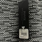 Lane Bryant NWT  Ponte Knit Pencil Skirt Womens 28 Black White Digi Tech Career Photo 5