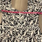 A New Day  Elegant Black and White Leaf  Print maxi Dress size 4 Photo 8