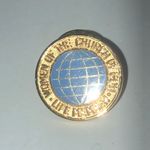 Terryberry 24K GP Gold Plated Women Of The Church Of God Life Member Pin Photo 1