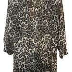 Bordeaux  Black and White Patterned Top Photo 1