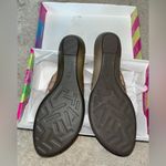 Love and Liberty Made in USA NEW Gold Low Heel Flip Flop Bling Sandals Size 10 Photo 7