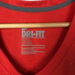 Nike Dri-Fit Red V-Neck Short Sleeve Athletic Running Top M Photo 26