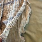 Anthropologie MAEVE by , Blue And Cream Colored tunic size Small Photo 2