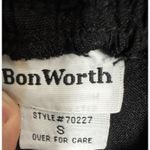 Lot Of 2 Pair Pull-on Pants, Trousers, Bon Worth, Elastic Waist, Pockets, Size S Photo 6