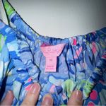 Lilly Pulitzer Sain Top in Blue Peri Pinch Pinch Photo 3