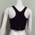 Athleta  black conscious crop bra top large Photo 10