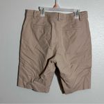 Ralph Lauren Lauren  Women Tan Beige Bermuda Shorts size 10 Photo 2