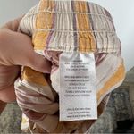 Toad & Co  Hemp Striped Ruffle Skirt Size Large Photo 4